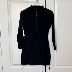 Black Full Coverage Swimsuit